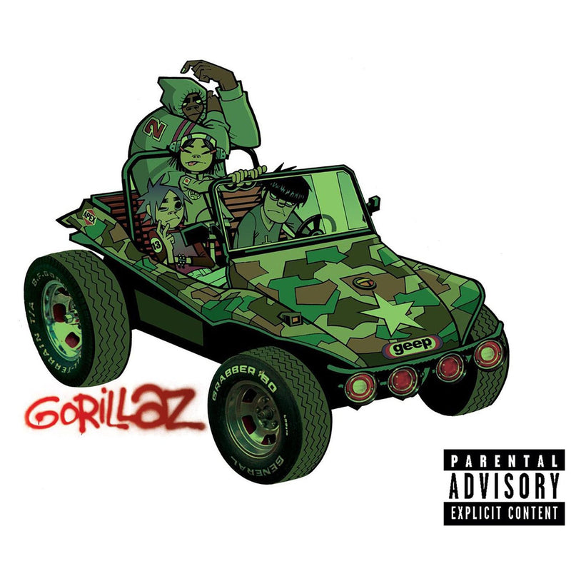O primeiro álbum do Gorillaz, o autointitulado